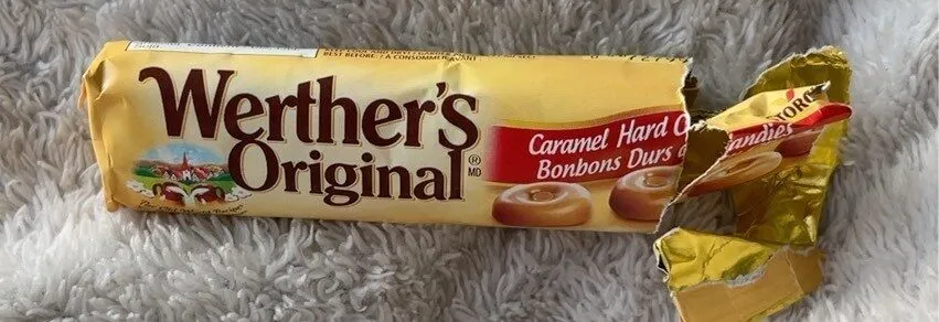 carmel hard candies