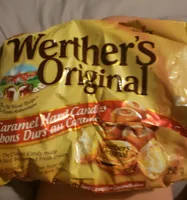 Caramel hard candies