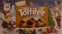 A hazelnut in caramel with creamy nougat and chocolate