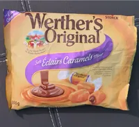 Soft eclairs caramels mous