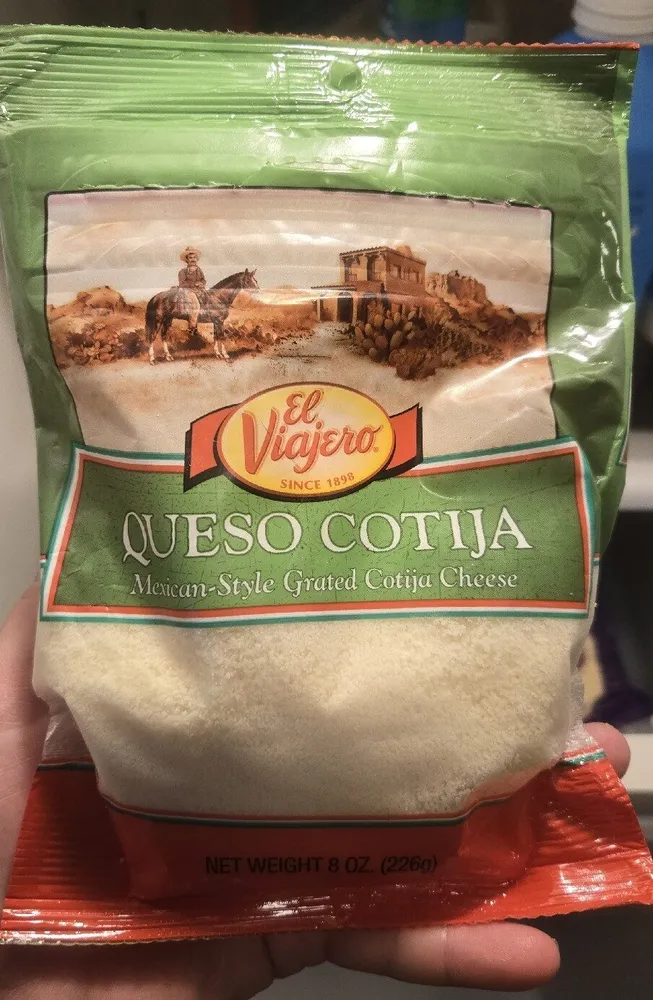 Authentic Queso Cotija Mexican Style Grated Cheese