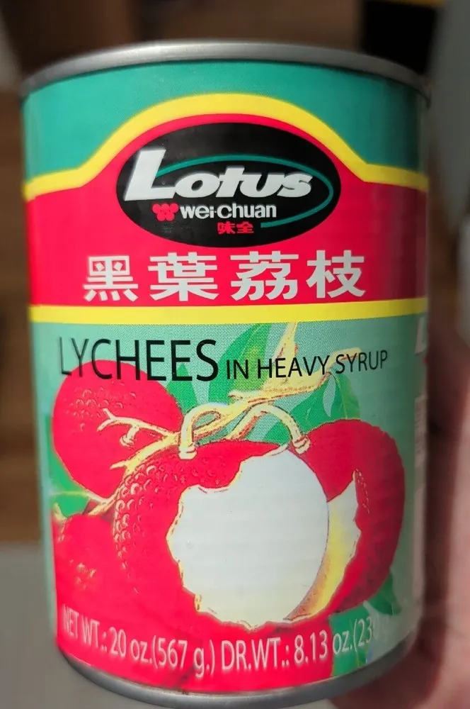 Lychees In Heavy Syrup