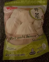 Pork and Chinese Spinach Bun