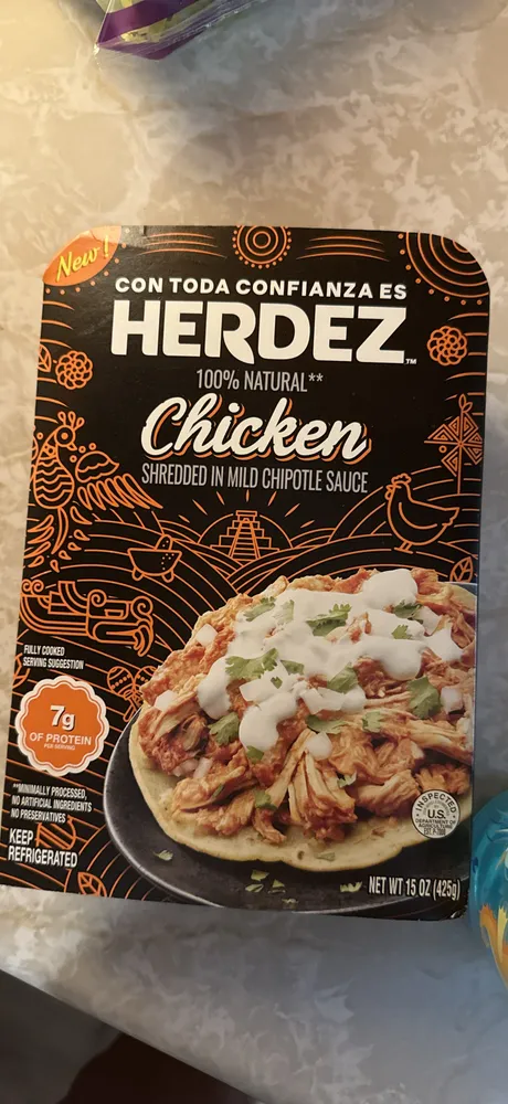 Chicken Diced in Mild Chipotle Sauce