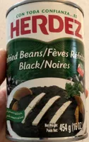 Refried beans/black