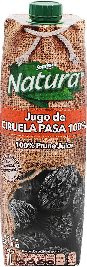 Jugo 100% ciruela pasa