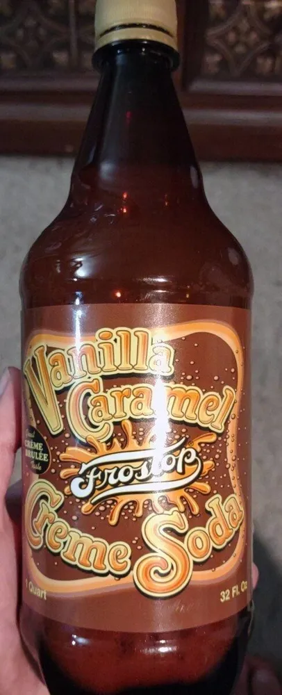 Vanilla caramel creme soda
