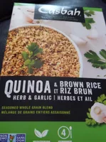 Quinoa & Brown Rice Seasoned Whole Grain Blend - Herb & Garlic