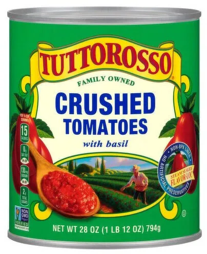Crushed Tomatoes with Basil