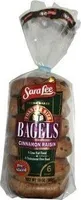 Fresh Baked Toaster Size Bagels, Cinnamon Raisin