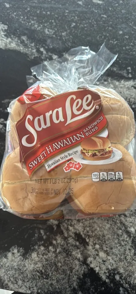 Sweet Hawaiian Sandwich Buns