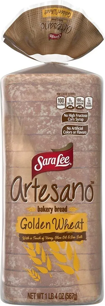 Golden Wheat Artesano bakery bread