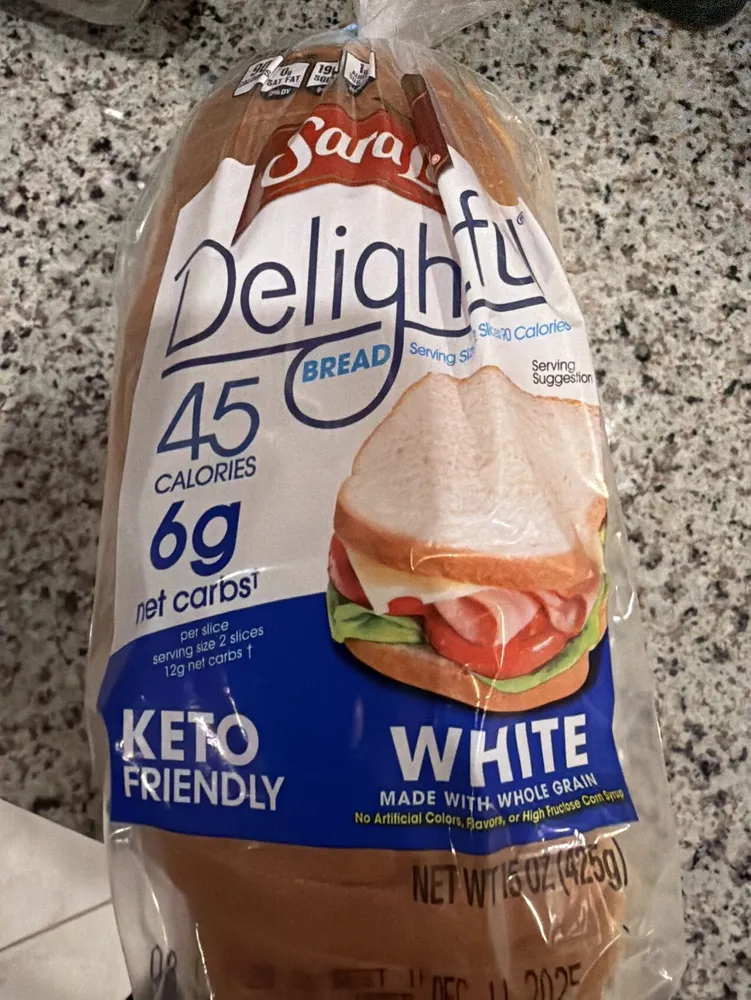 Delightful Bread Keto Friendly White