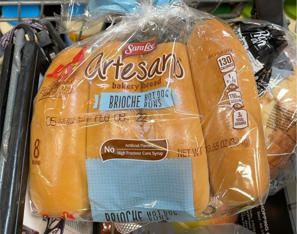 Brioche Hot Dog Buns