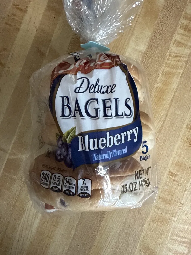blueberry bagel