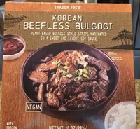Korean Beefless Bulgogi