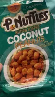 Pnuttles butter toffee coconut peanuts