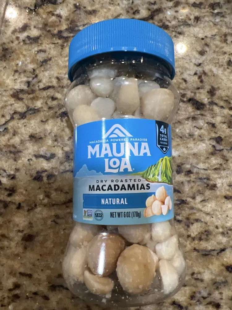 Dry Roasted Macadamias Unsalted