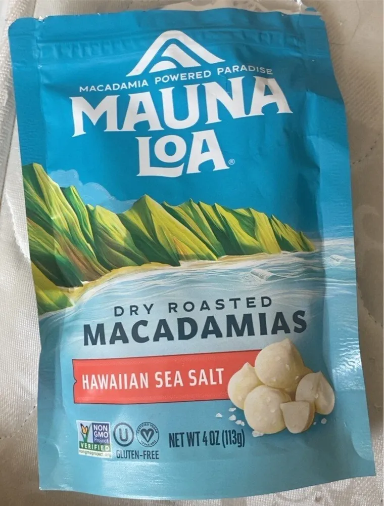 Dry Roasted Macadamias Sea Salt