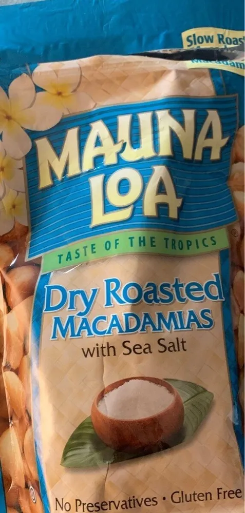 Dry Roasted Macadamias - Hawaiian Sea Salt