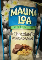 Milk chocolate toffee slow roasted macadamias