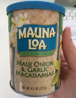 Macadamias, Maui Onion and Garlic