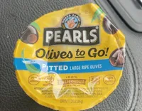 PEARLS Olives to Go! Pitted Large Ripe Olives