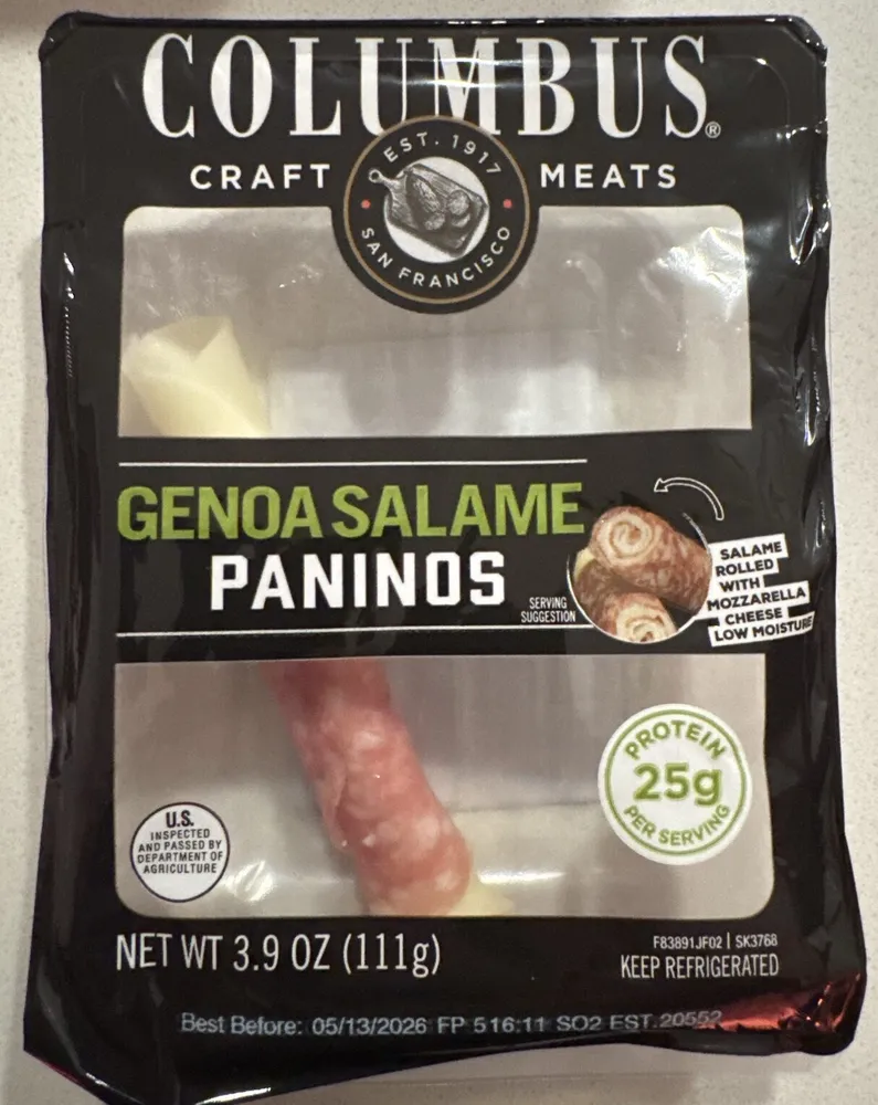 Genoa Salame Paninos