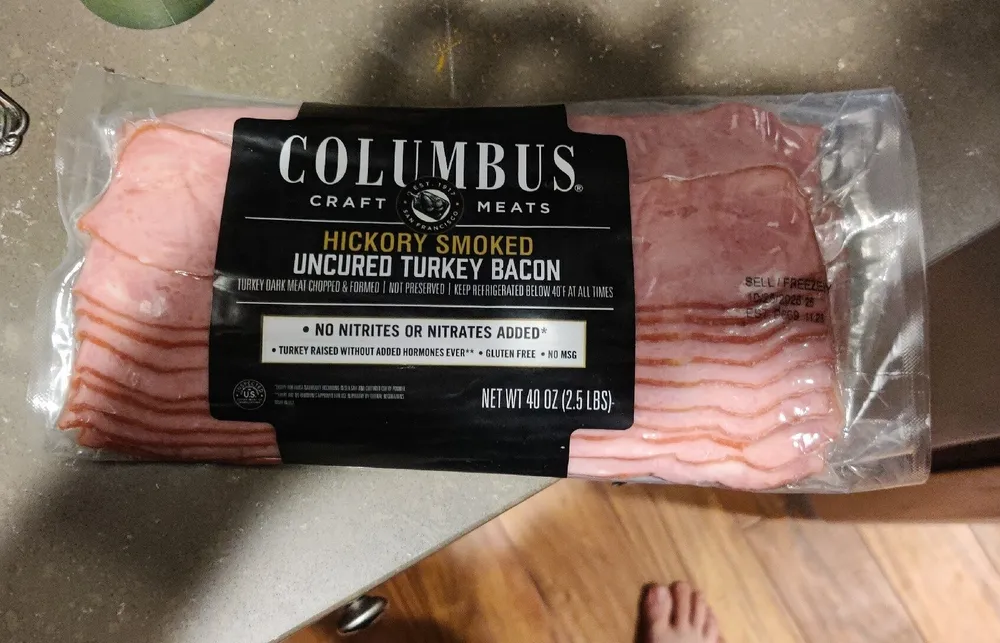 HICKORY SMOKED UNCURED TURKEY BACON