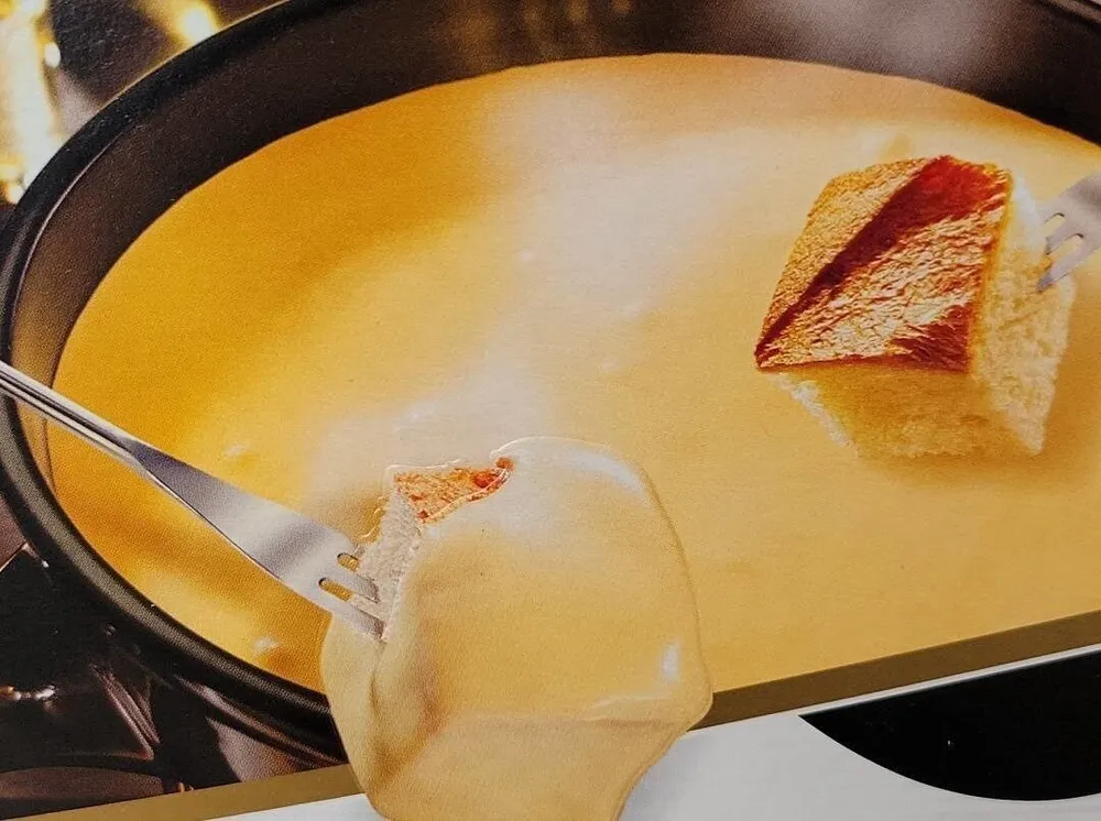 Fondue moitié - moitié  suisse knight