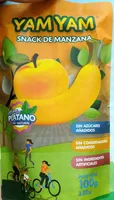 Snack de manzana y plátano