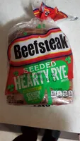 Seeded hearty rye bread