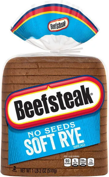Beefsteak No Seeds Soft Rye Bread