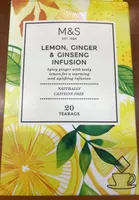 Lemon, Ginger & Ginseng Infusion