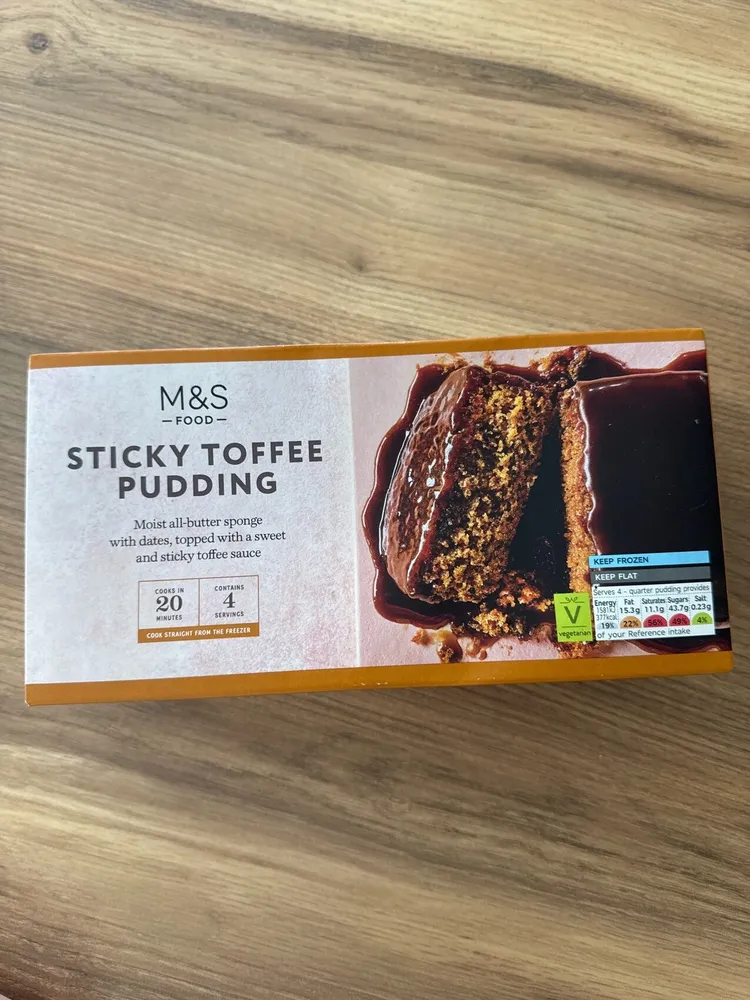 Stovky Toffee Pudding