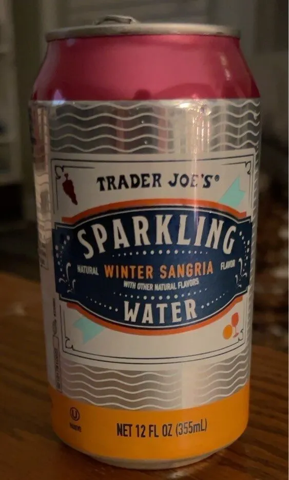 Winter Sangria Sparkling Water