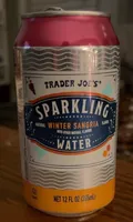 Winter Sangria Sparkling Water