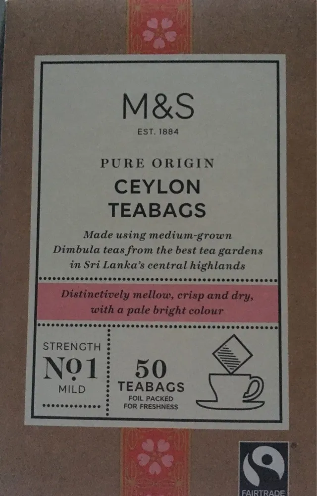 Ceylan tea bags