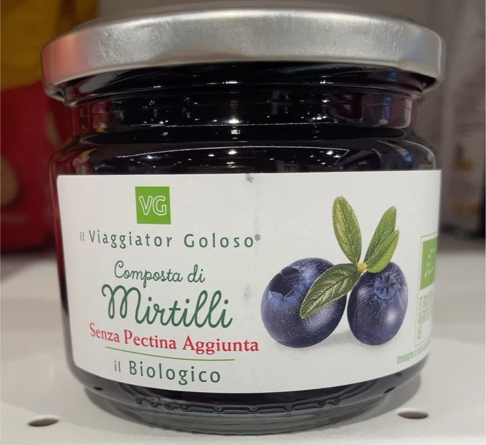 Composta di mirtilli