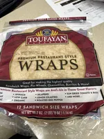 Premium restaurant style wraps