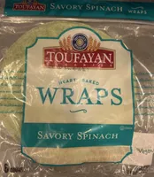 Savory Spinach Wraps