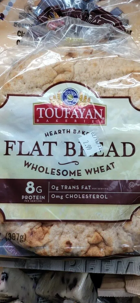 Flat Bread Wholesome Wheat