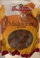 Madeleines tea cakes