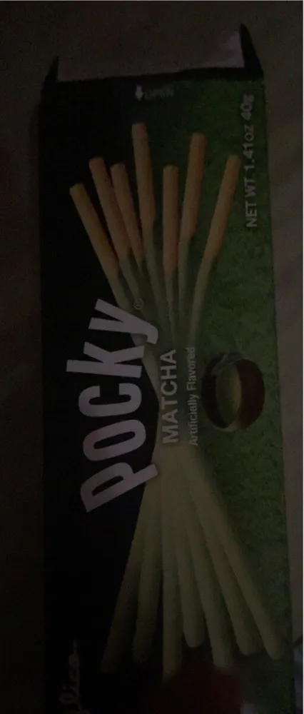 Pocky matcha