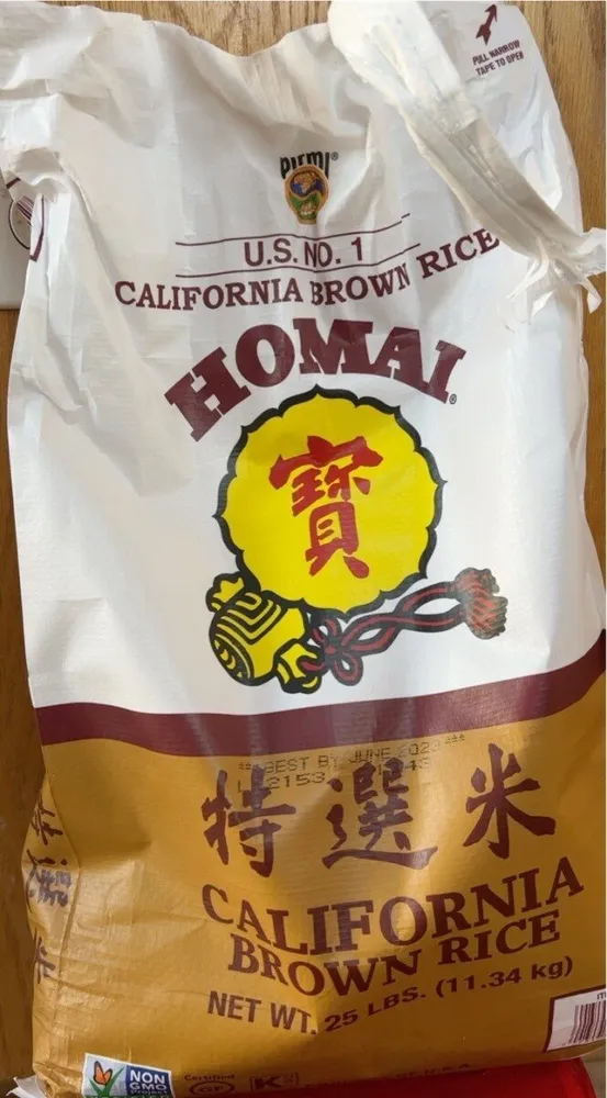California brown rice