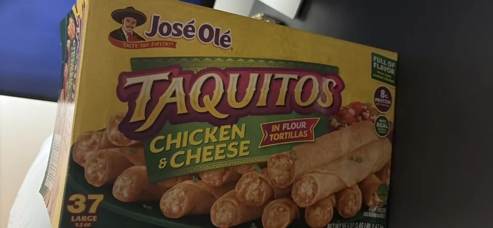 Taquitos Chicken & Cheese in Flour Tortillas