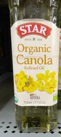 Organic canola refined oil
