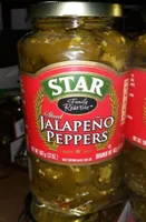 Sliced jalapeño peppers