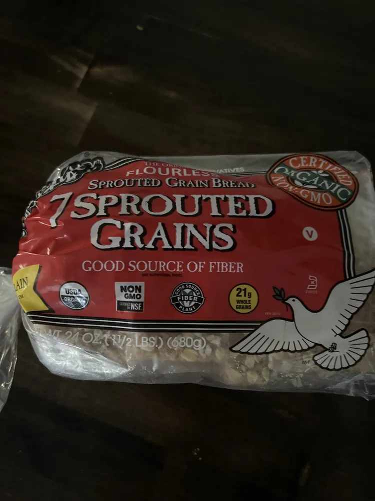 7 Sprouted Grains Flourless Sprouted Grain Bread