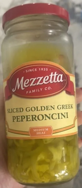 Sliced Golden Greek Peperoncini